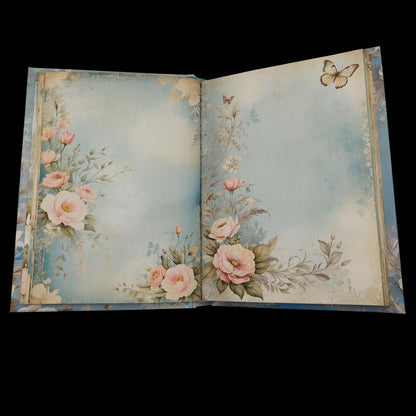 Illustriertes Notizbuch | Motiv Ode of Soul  | DIN A5 Hardcover | 160 Seiten