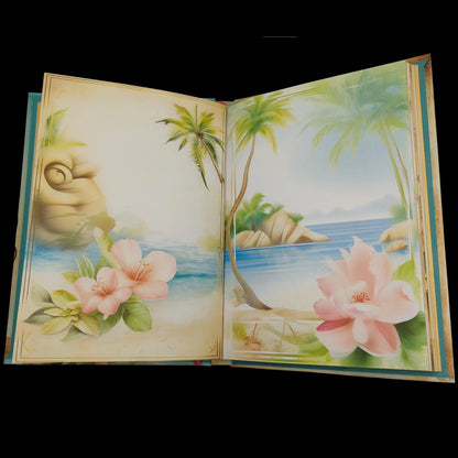 Illustriertes Notizbuch | Motiv Perfect Paradise | DIN A5 Hardcover | 160 Seiten