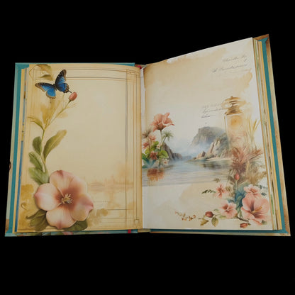Illustriertes Notizbuch | Motiv Perfect Paradise | DIN A5 Hardcover | 160 Seiten
