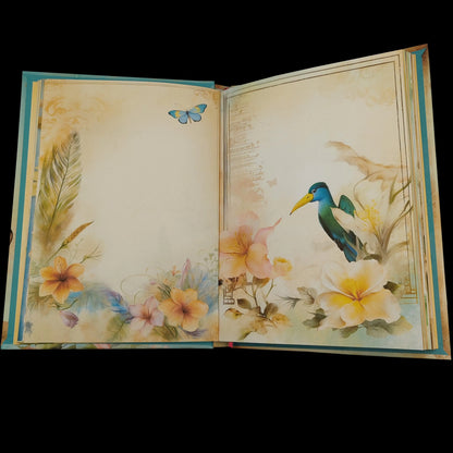 Illustriertes Notizbuch | Motiv Perfect Paradise | DIN A5 Hardcover | 160 Seiten