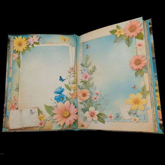 Illustriertes Notizbuch | Motiv Summer Dreams | DIN A5 Hardcover | 160 Seiten