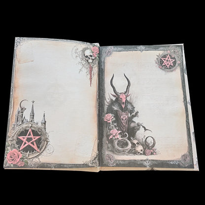 Illustriertes Notizbuch | Motiv Underworld | DIN A5 Hardcover | 160 Seiten
