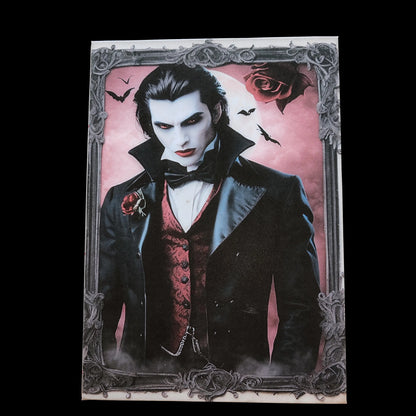 Illustriertes Notizbuch | Motiv Vampire Love  | DIN A5 Hardcover | 160 Seiten