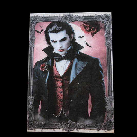 Illustriertes Notizbuch | Motiv Vampire Love  | DIN A5 Hardcover | 160 Seiten
