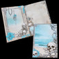 Illustriertes Notizbuch | Motiv Dark Caribbean | DIN A5 Hardcover | 160 Seiten