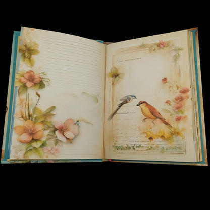 Illustriertes Notizbuch | Motiv Perfect Paradise | DIN A5 Hardcover | 160 Seiten