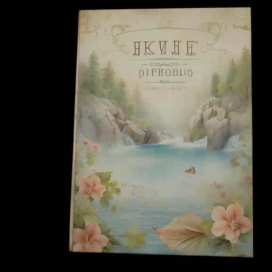 Illustriertes Notizbuch | Motiv Wild Waters  | DIN A5 Hardcover | 160 Seiten