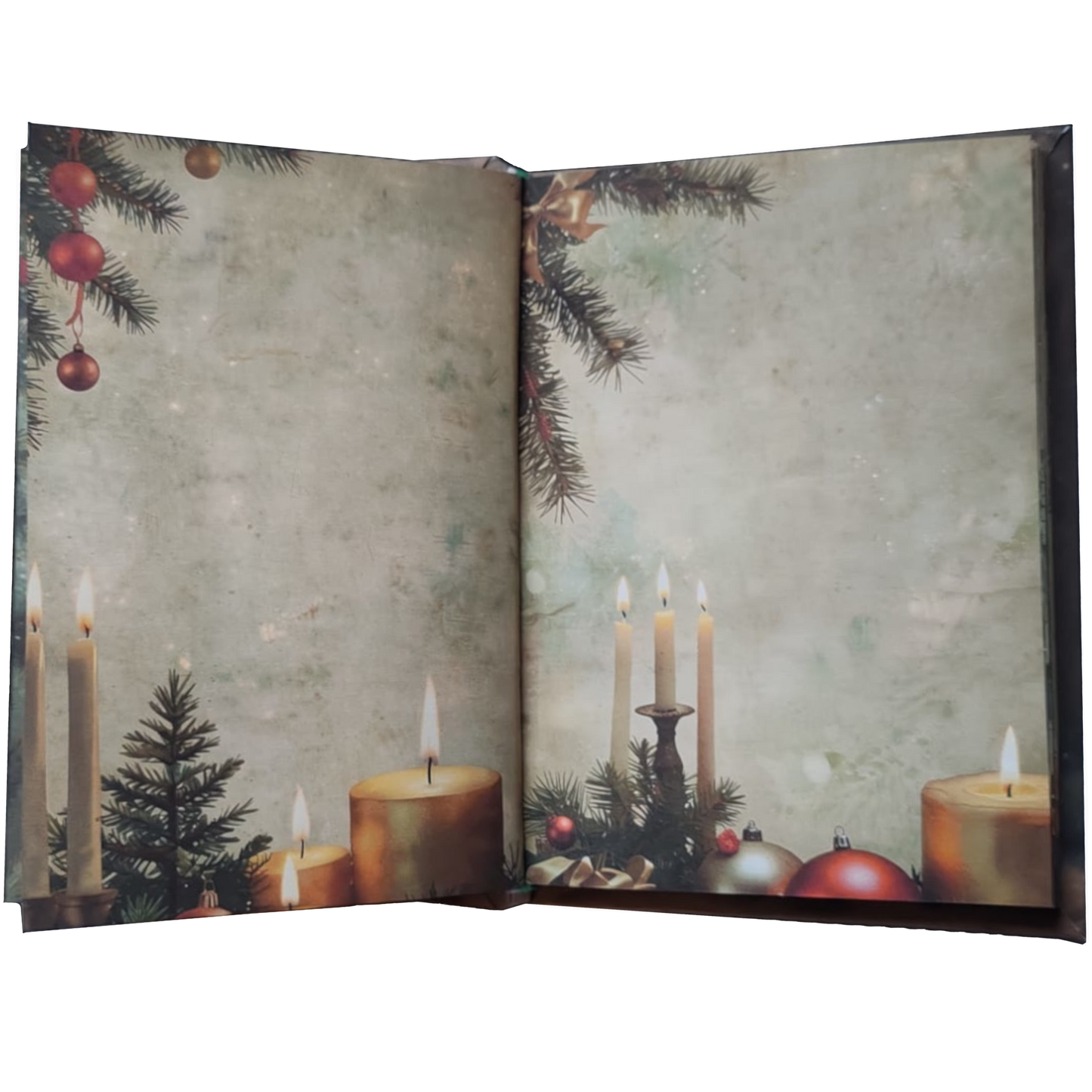 Illustriertes Notizbuch | Motiv Letters from December  | DIN A5 Hardcover | 160 Seiten