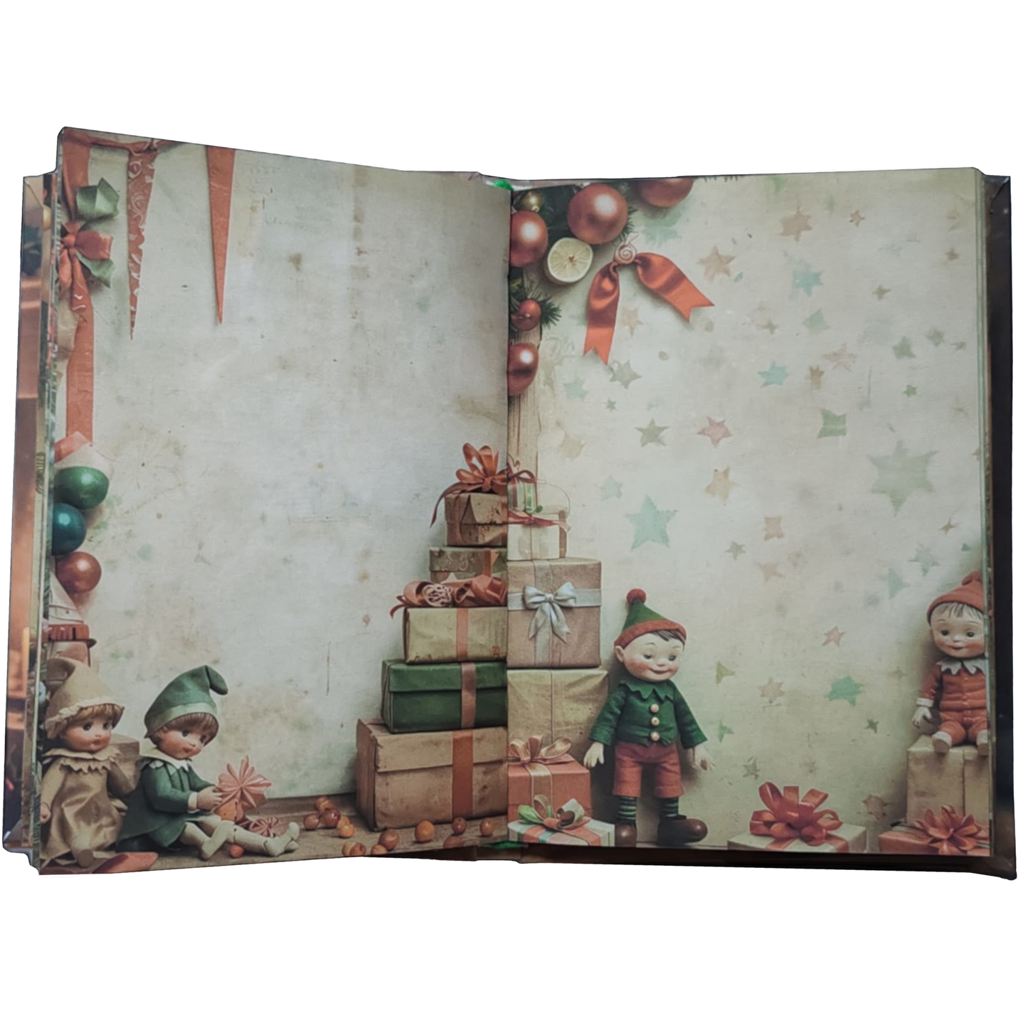 Illustriertes Notizbuch | Motiv Letters from December  | DIN A5 Hardcover | 160 Seiten