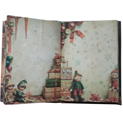 Illustriertes Notizbuch | Motiv Letters from December  | DIN A5 Hardcover | 160 Seiten