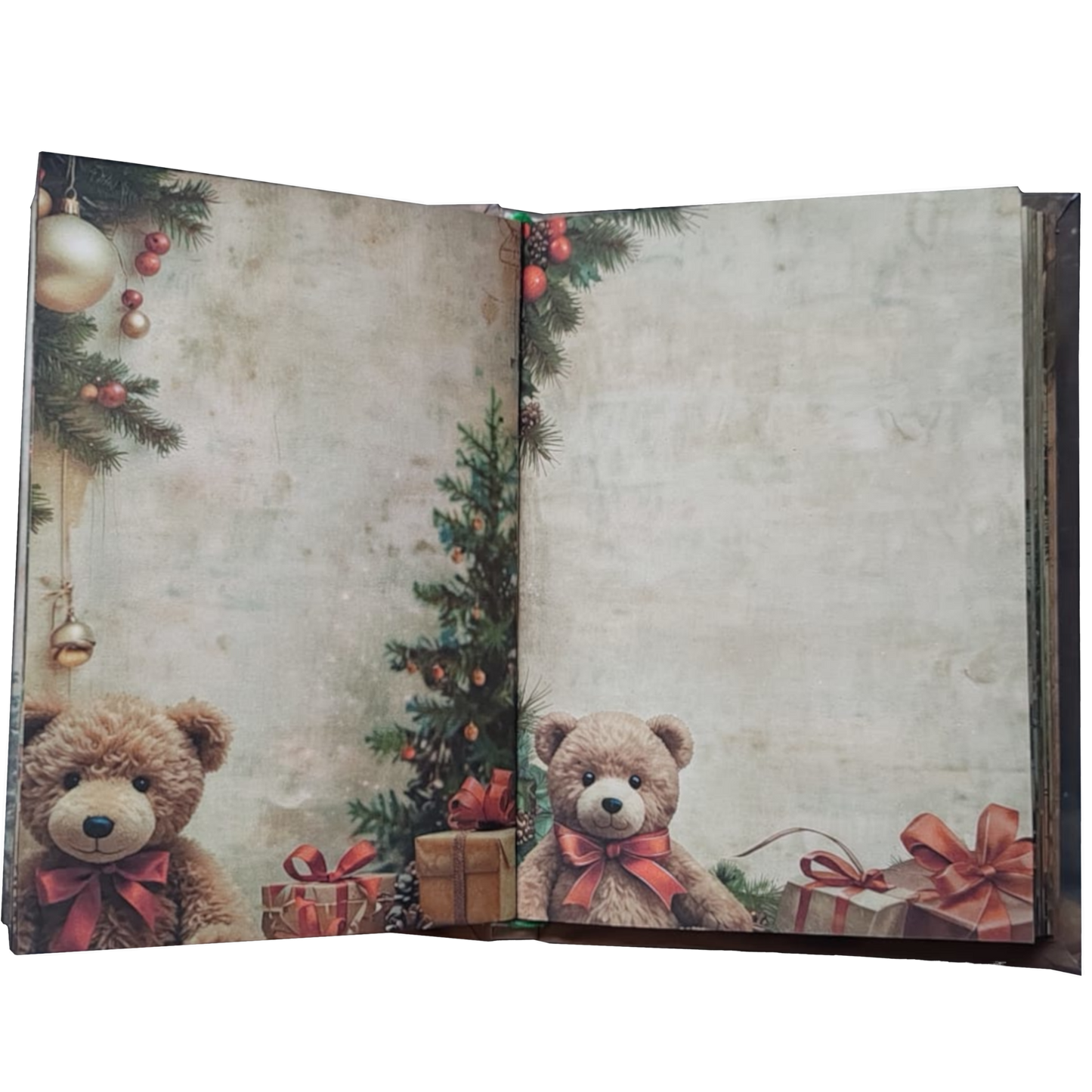 Illustriertes Notizbuch | Motiv Letters from December  | DIN A5 Hardcover | 160 Seiten