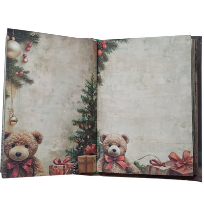 Illustriertes Notizbuch | Motiv Letters from December  | DIN A5 Hardcover | 160 Seiten