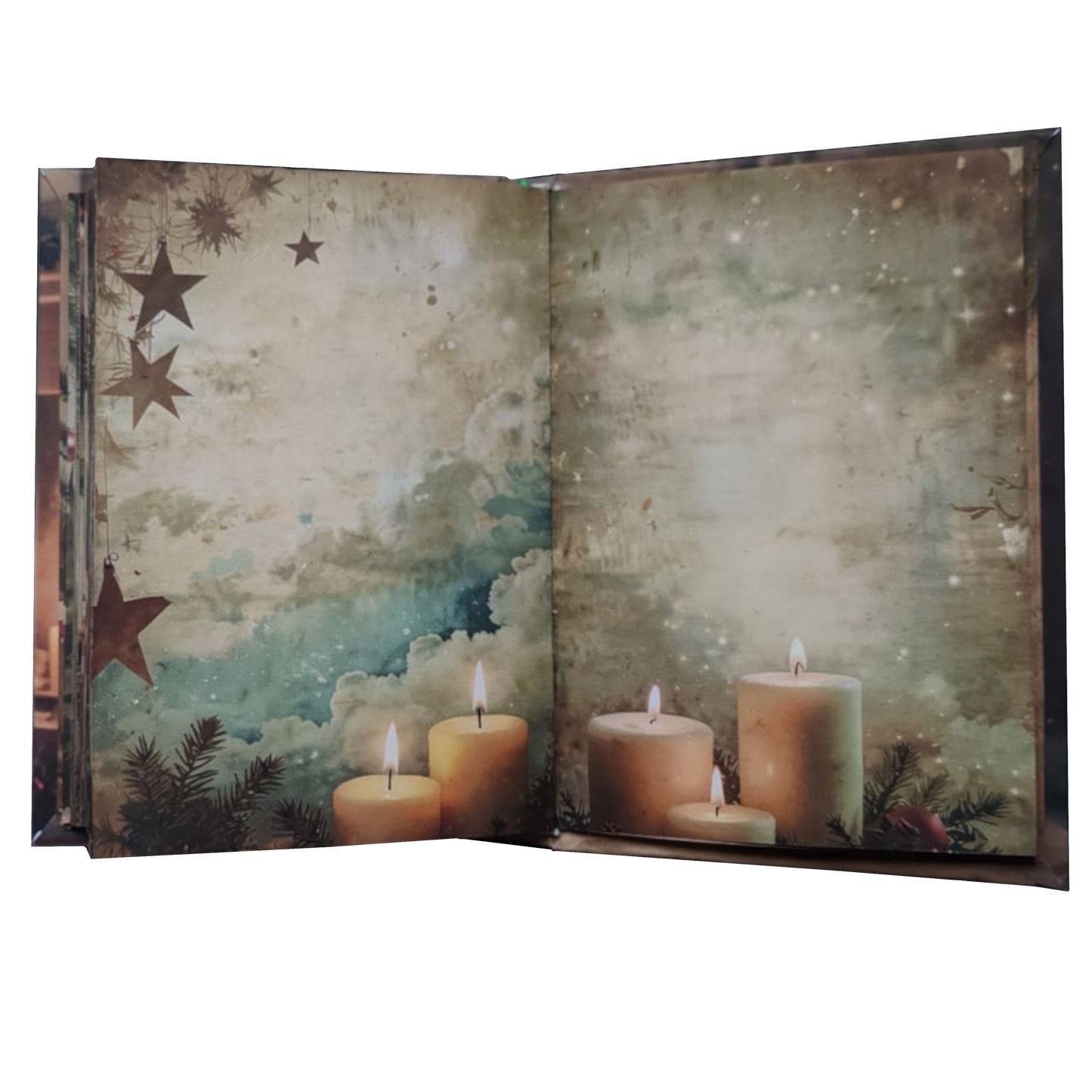 Illustriertes Notizbuch | Motiv Letters from December  | DIN A5 Hardcover | 160 Seiten