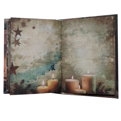 Illustriertes Notizbuch | Motiv Letters from December  | DIN A5 Hardcover | 160 Seiten