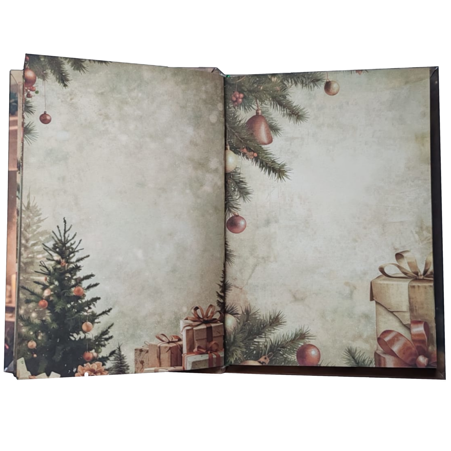 Illustriertes Notizbuch | Motiv Letters from December  | DIN A5 Hardcover | 160 Seiten