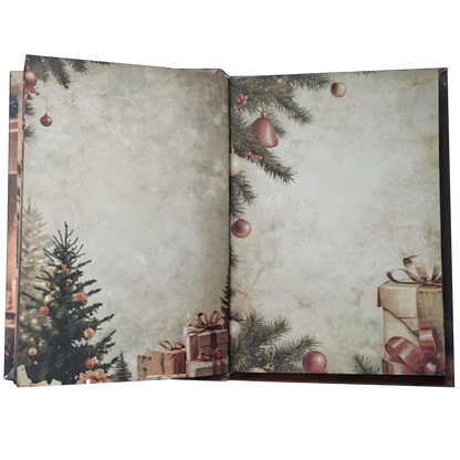 Illustriertes Notizbuch | Motiv Letters from December  | DIN A5 Hardcover | 160 Seiten