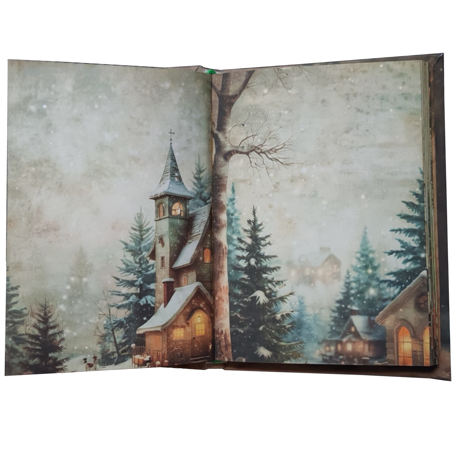 Illustriertes Notizbuch | Motiv Letters from December  | DIN A5 Hardcover | 160 Seiten