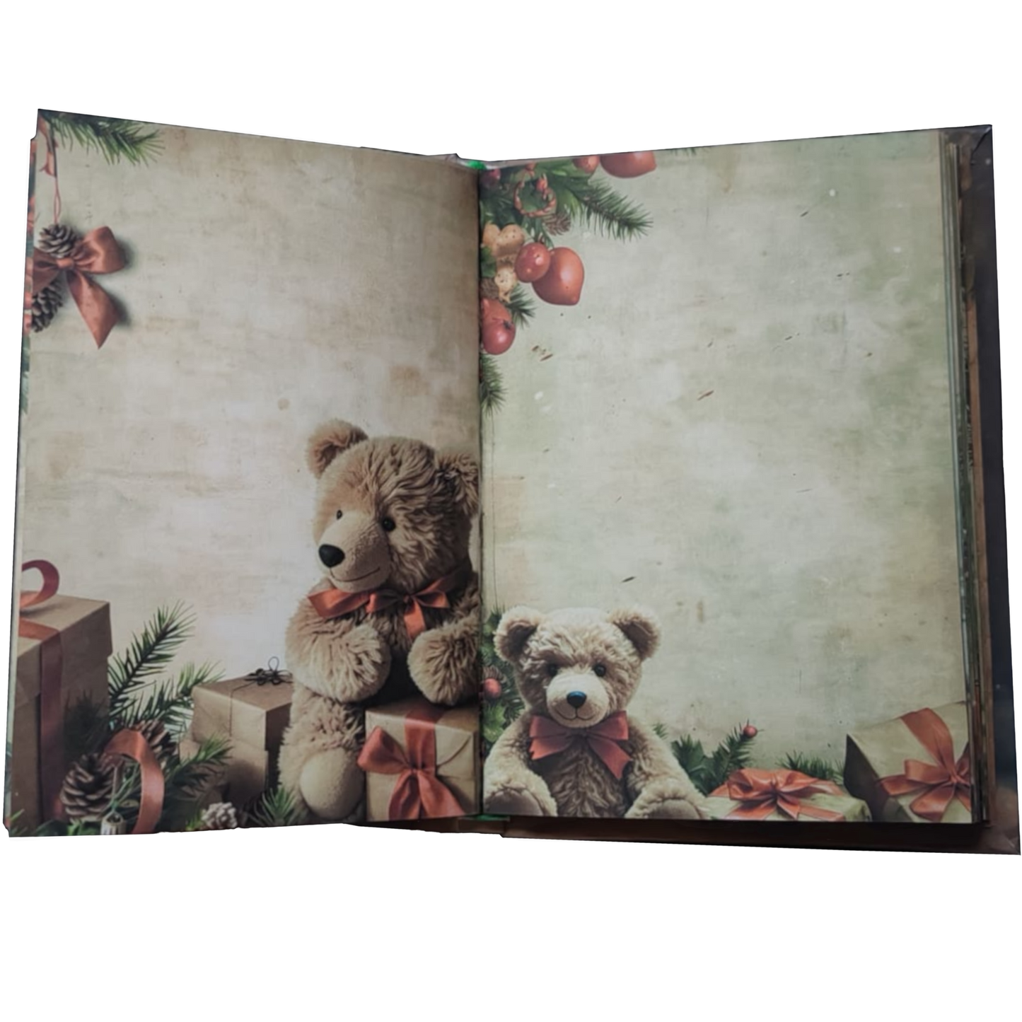 Illustriertes Notizbuch | Motiv Letters from December  | DIN A5 Hardcover | 160 Seiten