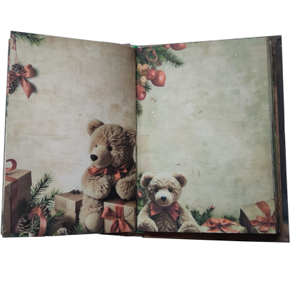 Illustriertes Notizbuch | Motiv Letters from December  | DIN A5 Hardcover | 160 Seiten