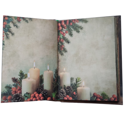 Illustriertes Notizbuch | Motiv Letters from December  | DIN A5 Hardcover | 160 Seiten