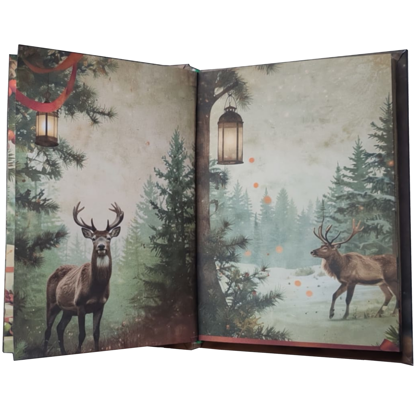 Illustriertes Notizbuch | Motiv Letters from December  | DIN A5 Hardcover | 160 Seiten