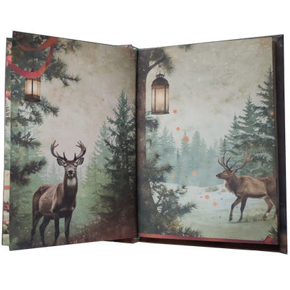 Illustriertes Notizbuch | Motiv Letters from December  | DIN A5 Hardcover | 160 Seiten