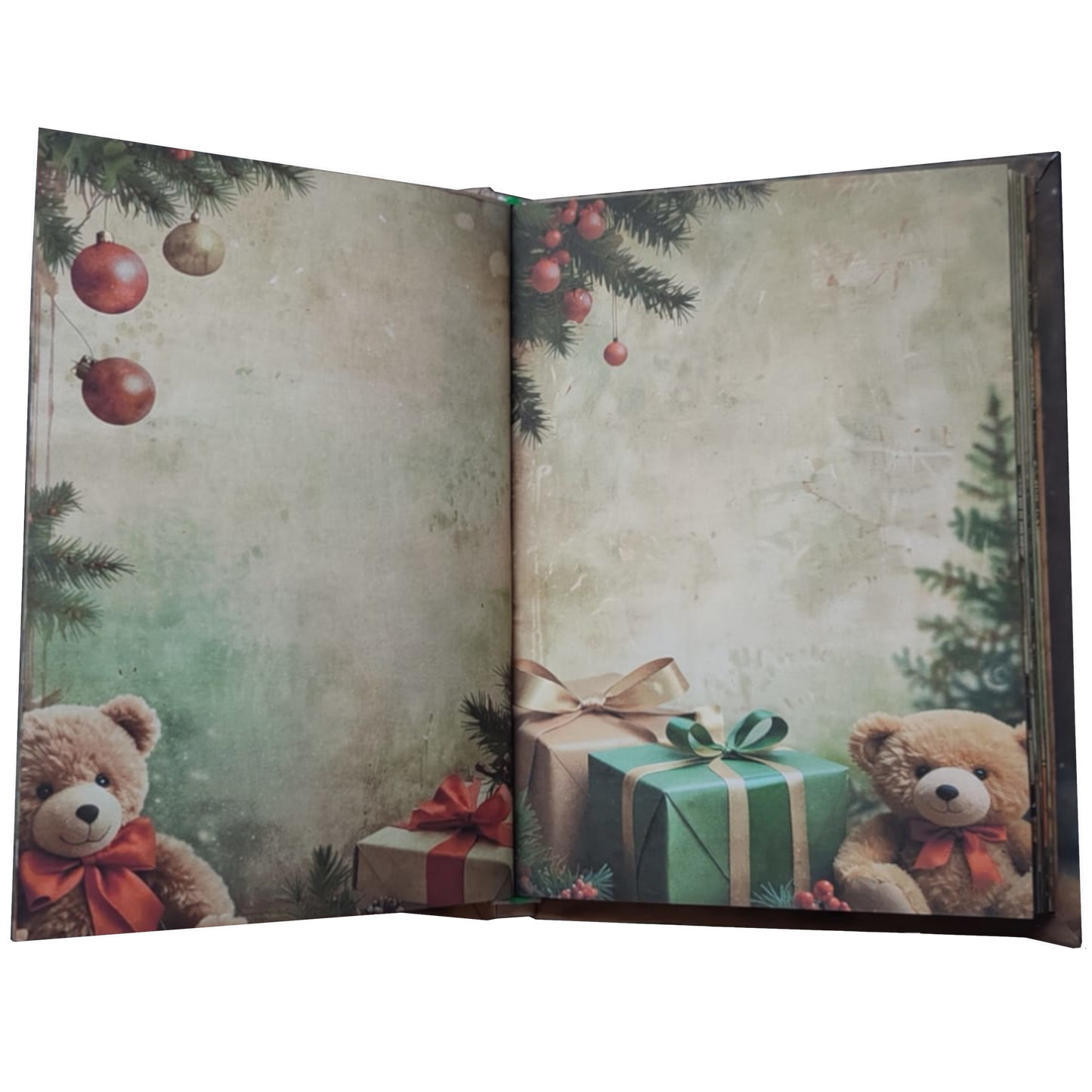 Illustriertes Notizbuch | Motiv Letters from December  | DIN A5 Hardcover | 160 Seiten