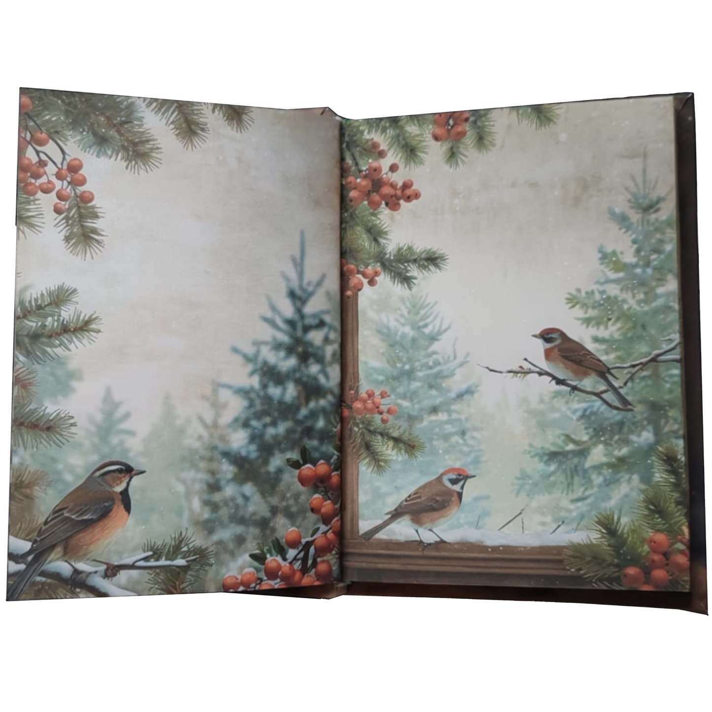 Illustriertes Notizbuch | Motiv Letters from December  | DIN A5 Hardcover | 160 Seiten