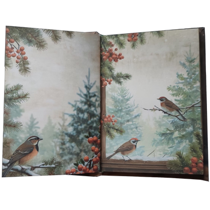 Illustriertes Notizbuch | Motiv Letters from December  | DIN A5 Hardcover | 160 Seiten