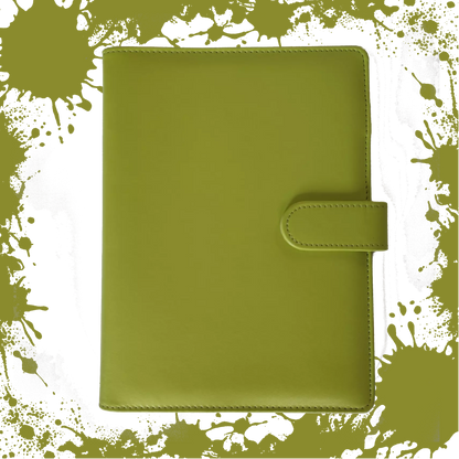 Ringbuch | Ringordner Lime | 6-Ring-Mechanik | DIN A5 | Magnetverschluss