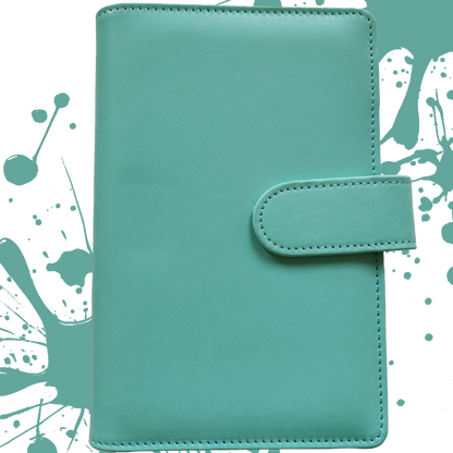 Personal Size / DIN A6 Ringbuch | Ringbinder Mint-Grün | 6-Ring-Mechanik