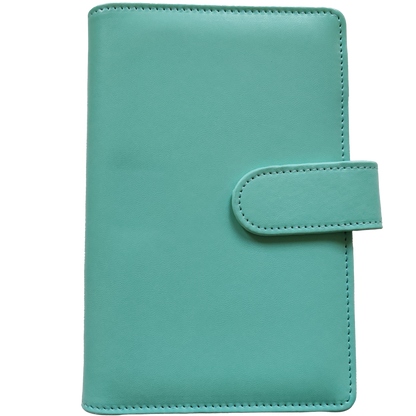 Personal Size / DIN A6 Ringbuch | Ringbinder Mint-Grün | 6-Ring-Mechanik