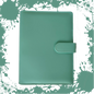 Ringbuch | Ringordner Mint-Grün | 6-Ring-Mechanik | DIN A5 | Magnetverschluss