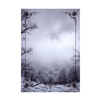 DIN A5 Ringbucheinlagen 6-fach Lochung mit Motiv | Bild Mystic Fog 10