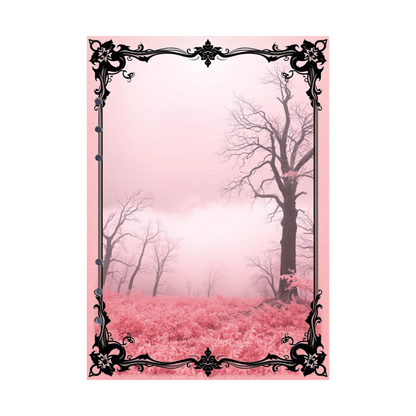 DIN A5 Ringbucheinlagen 6-fach Lochung mit Motiv | Bild Mystic Fog 1