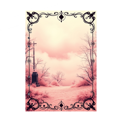 DIN A5 Ringbucheinlagen 6-fach Lochung mit Motiv | Bild Mystic Fog 13