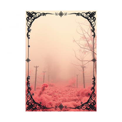 DIN A5 Ringbucheinlagen 6-fach Lochung mit Motiv | Bild Mystic Fog 51