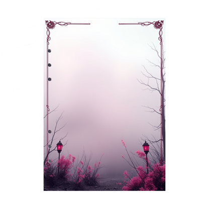DIN A5 Ringbucheinlagen 6-fach Lochung mit Motiv | Bild Mystic Fog 7