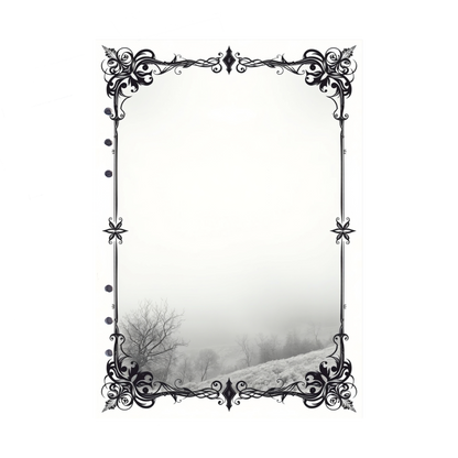 DIN A5 Ringbucheinlagen 6-fach Lochung mit Motiv | Bild Mystic Fog 76