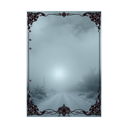 DIN A5 Ringbucheinlagen 6-fach Lochung mit Motiv | Bild Mystic Fog 85
