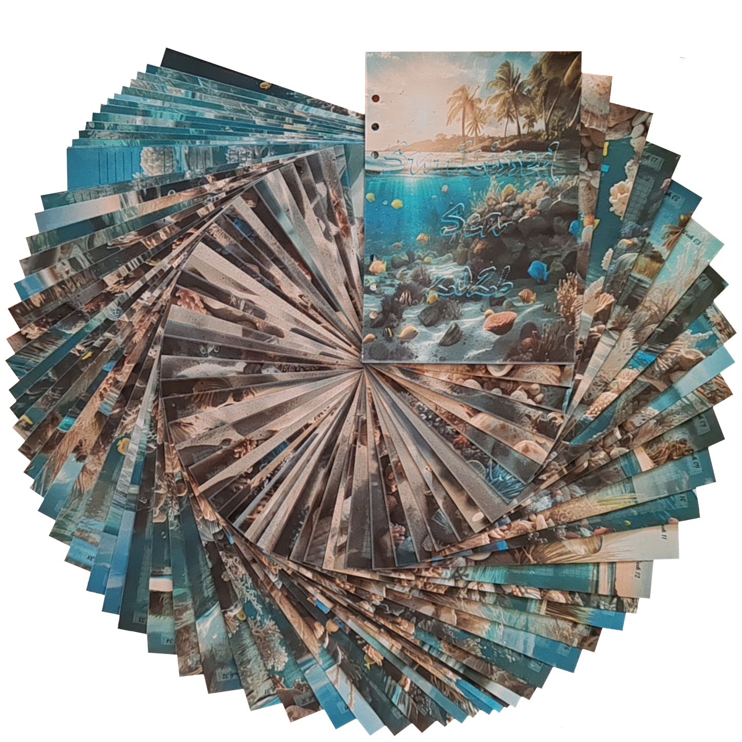 DIN A5 Ringbuchkalender 2026: Sunkissed Sea – Ihr Strahlender Begleiter durch Wundervolle Unterwasserwelten