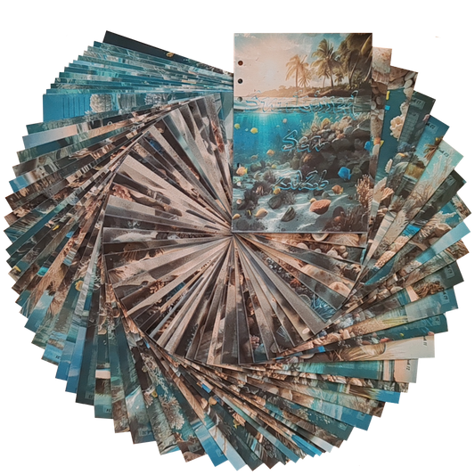 DIN A5 Ringbuchkalender 2026: Sunkissed Sea – Ihr Strahlender Begleiter durch Wundervolle Unterwasserwelten