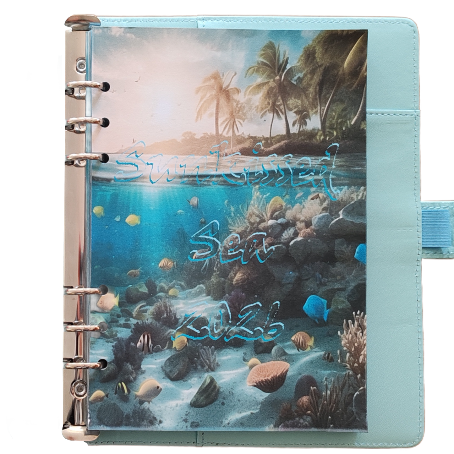 DIN A5 Ringbuchkalender 2026: Sunkissed Sea – Ihr Strahlender Begleiter durch Wundervolle Unterwasserwelten