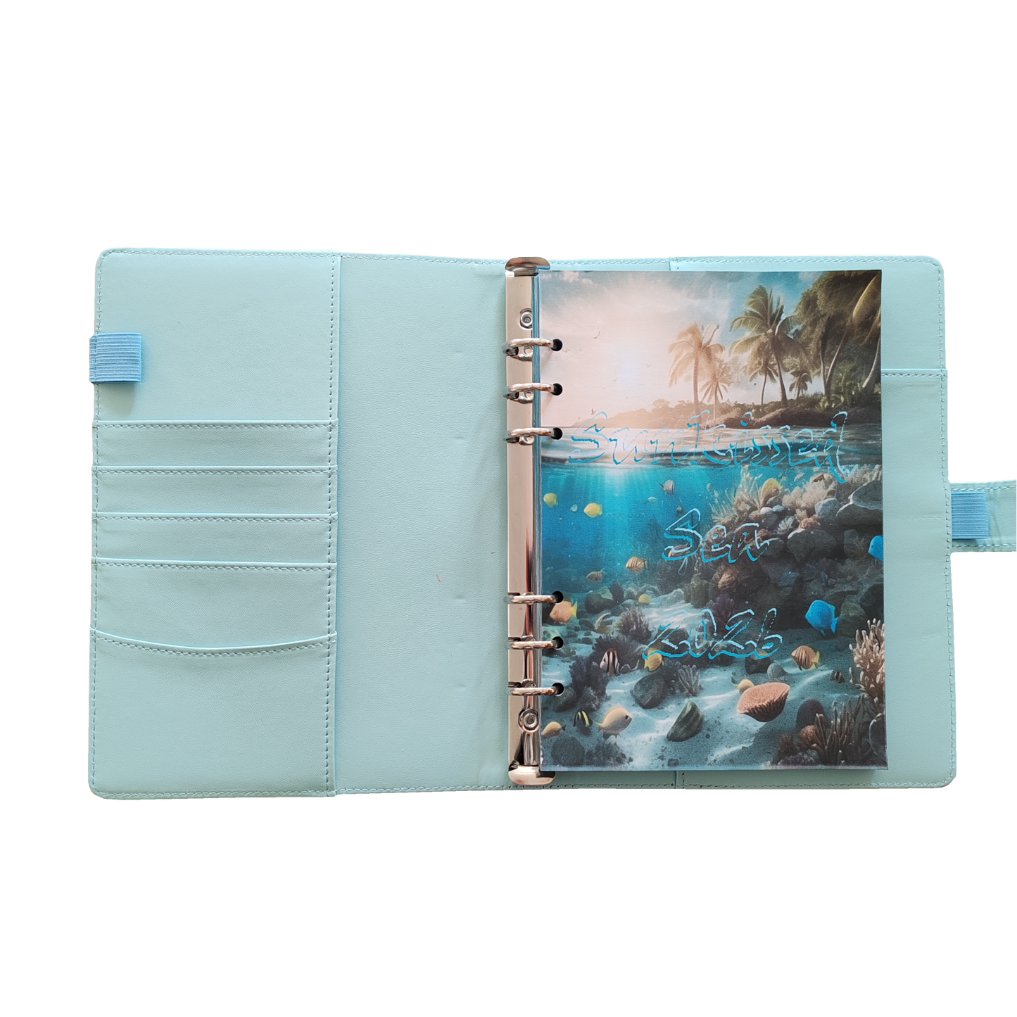DIN A5 Ringbuchkalender 2026: Sunkissed Sea – Ihr Strahlender Begleiter durch Wundervolle Unterwasserwelten