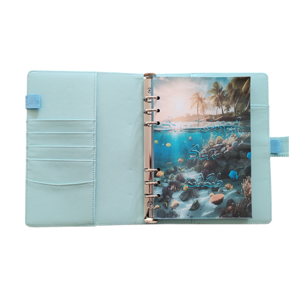 DIN A5 Ringbuchkalender 2026: Sunkissed Sea – Ihr Strahlender Begleiter durch Wundervolle Unterwasserwelten