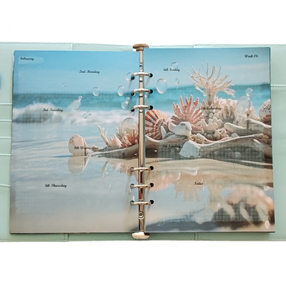 DIN A5 Ringbuchkalender 2026: Sunkissed Sea – Ihr Strahlender Begleiter durch Wundervolle Unterwasserwelten