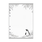 DIN A5 Ringbucheinlagen 6-fach Lochung mit Motiv | Bild Pinguin 1
