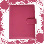Ringbuch | Ringordner Pink | 6-Ring-Mechanik | DIN A5 | Magnetverschluss