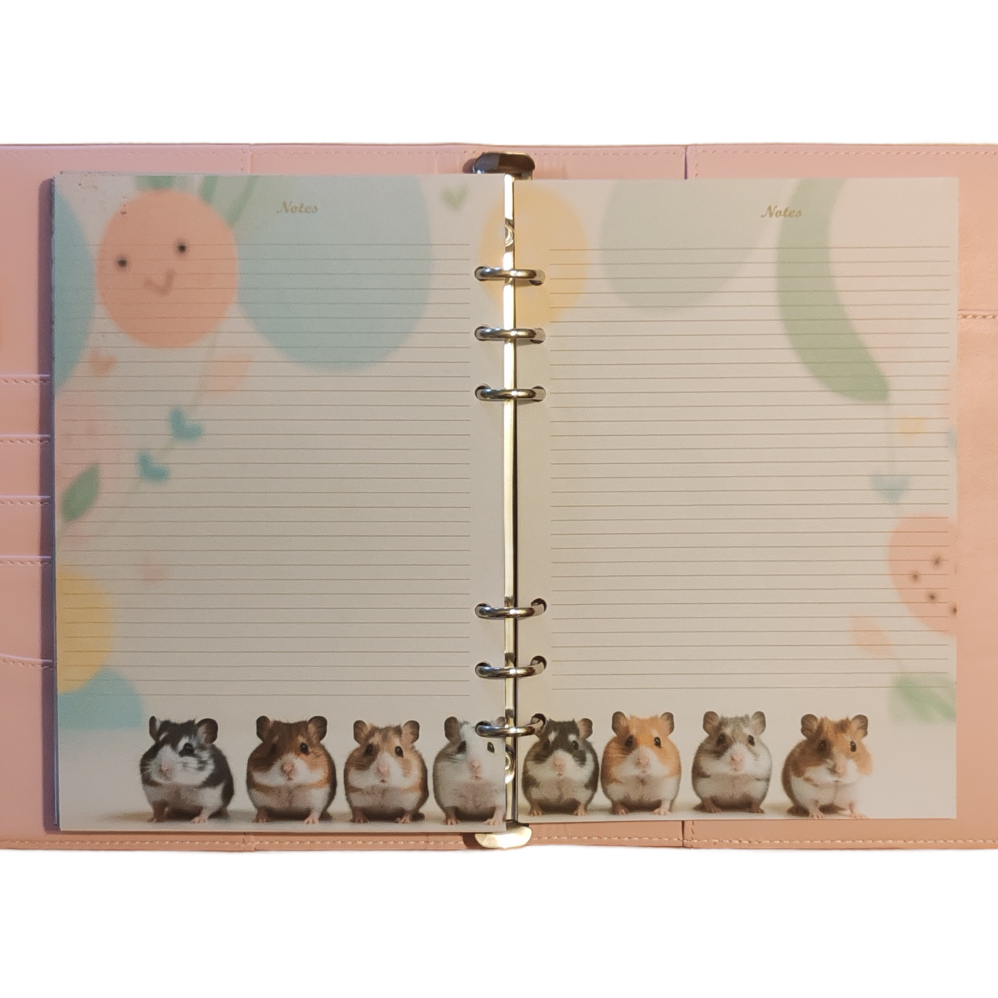 DIN A6 Ringbuchkalender 2026:  Gentle Little Souls –  voller Herzmomenten mit flauschigen kleinen Begleitern