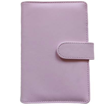 Personal Size / DIN A6 Ringbuch | Ringbinder Rosa | 6-Ring-Mechanik